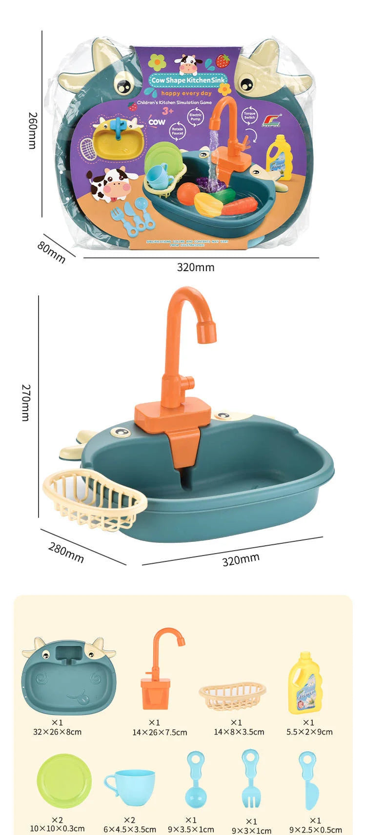 Kids Kitchen Sink Toys Simulation Electric Dishwasher Mini Kitchen Food Pretend Play House Toy Set Children Role Play Girl Toys