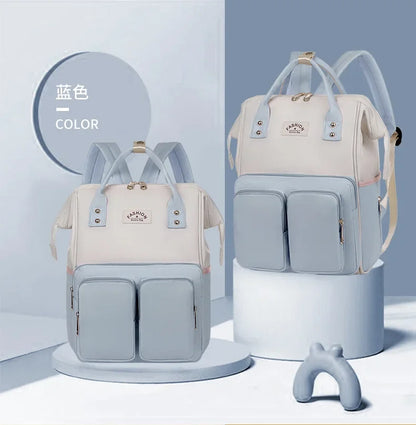 Multifunctional Large-capacity Mommy Bags for Outings Travel Backpack Waterproof Portable Mother and Baby Bag Women's Backpack