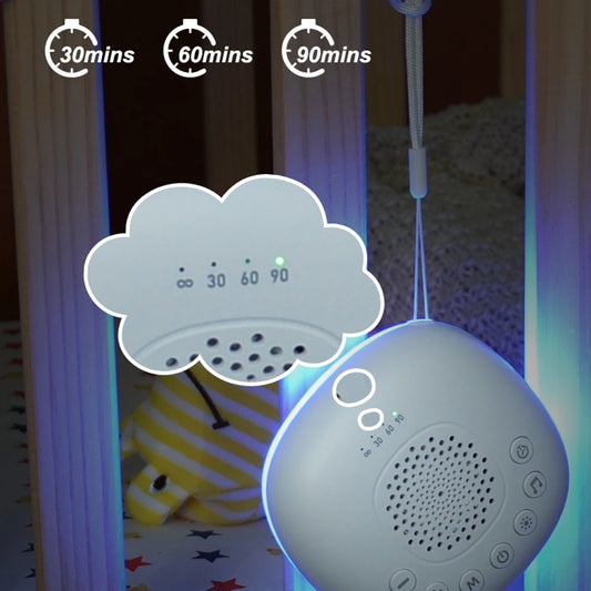 Baby Music Sleep Aid Sleeper Atmosphere Light Breathing Light White Noise Intelligent Sleep Aid Sleeper Night Light Speaker