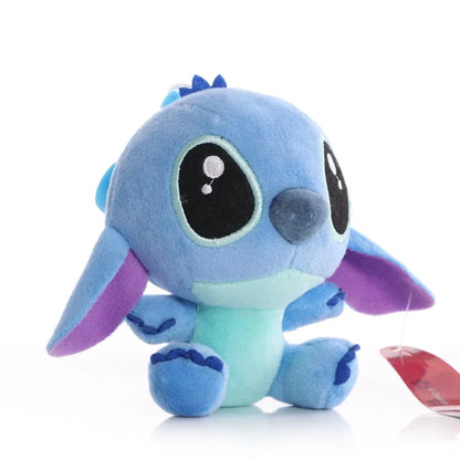 2025 New Quality Disney Lilo & Stitch Scramp Animal Soft Stuffed Cotton Dolls Plush Peluche Kids Toy Model for Children Gift