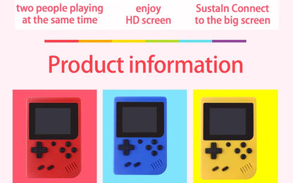 2.4 Inch LCD Screen Retro Video Game Console Built-in 400 In Handheld Portable Game Console Christmas Gift Christmas