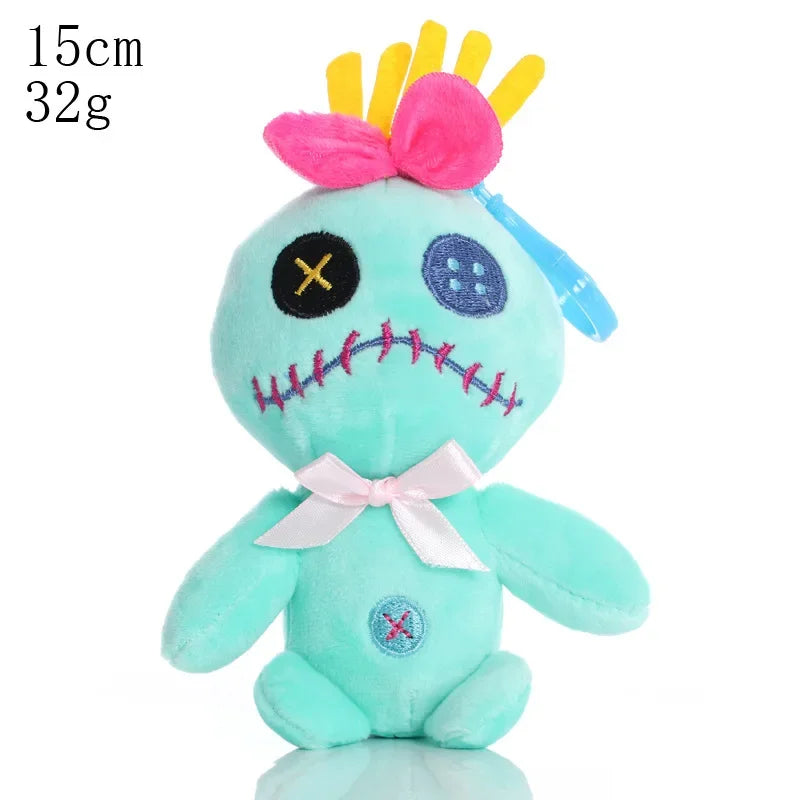 2025 New Quality Disney Lilo & Stitch Scramp Animal Soft Stuffed Cotton Dolls Plush Peluche Kids Toy Model for Children Gift