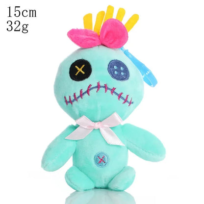 2025 New Quality Disney Lilo & Stitch Scramp Animal Soft Stuffed Cotton Dolls Plush Peluche Kids Toy Model for Children Gift