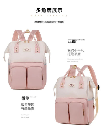 Multifunctional Large-capacity Mommy Bags for Outings Travel Backpack Waterproof Portable Mother and Baby Bag Women's Backpack