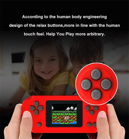 GAMINJA GC31 Retro Portable Mini Handheld Video Game Console TFT Color Screen Kids Game Player Built in 8Bit Games