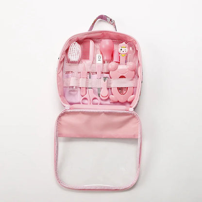 Child grooming kit, hair, nails, health, thermometer, brush, scissors, scissors, Personal hygiene products, baby care