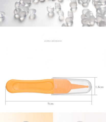 Baby Dig Booger Clip Infants Ear Nose Navel Clean Tools Kids Safety Tweezers Cleaning Forceps Toddler Nasal Cavity Care Supplies