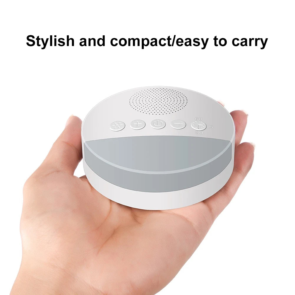 Baby Care Assisted Sleep Save Energy White Noise Machine with Night Light Music