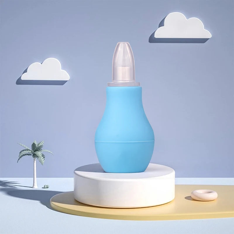 Simple Silicone Baby Nasal Aspirator Sucker Cleaner Nose Wash Anit Backflow Snot Cleaner