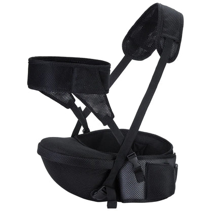 4-48 Mouths Baby Sling Bebes Waist Stool Baby Bag Carrier Wrap Portable Kid Hip Seat with Safety Sling Multifunctional Seat Belt