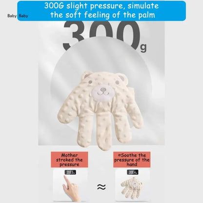 Cartoon Baby Sleep Aid Soothing Pillow Comforting Hand Detachable with Remote for Comfortable Newborns Sleeping