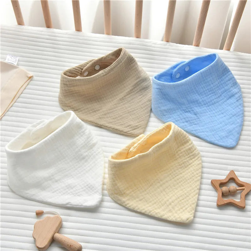 Baby's Saliva Towel, Handkerchief, Feeding Bib Set, Gift Suitable for All Seasons