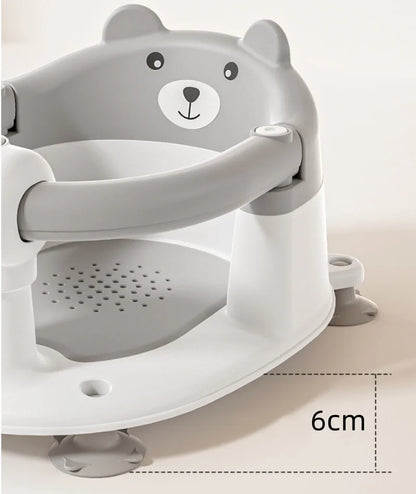 Baby home bath seat children bath artifact bath stool can sit baby bath chair bath tub bracket non-slip bath stool