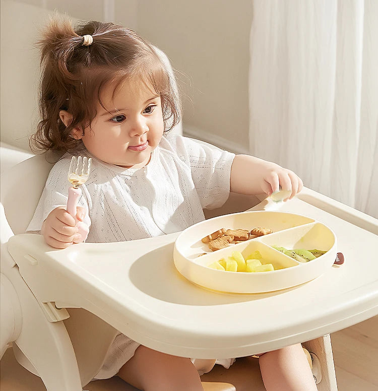 BANSHILI Baby Learning Feeding Cup Kid Feeding Drinkware Straw Bottles Anti-Hot Leakproof Silicone Tableware Toddler Water Bottl