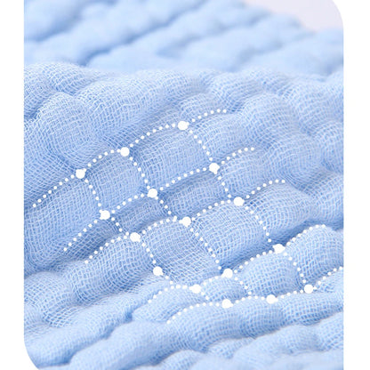 5pcst Baby Towels Muslin 6 layers Cotton SoftBaby Face Towel Handkerchief Bathing Feeding Face Washcloth Wipe Burp Cloth
