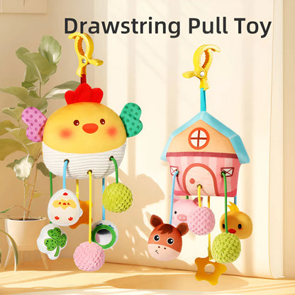 Bed hanging drawstring cheer toy bedbell pendant can be nibbled drawstring cartoon pendant
