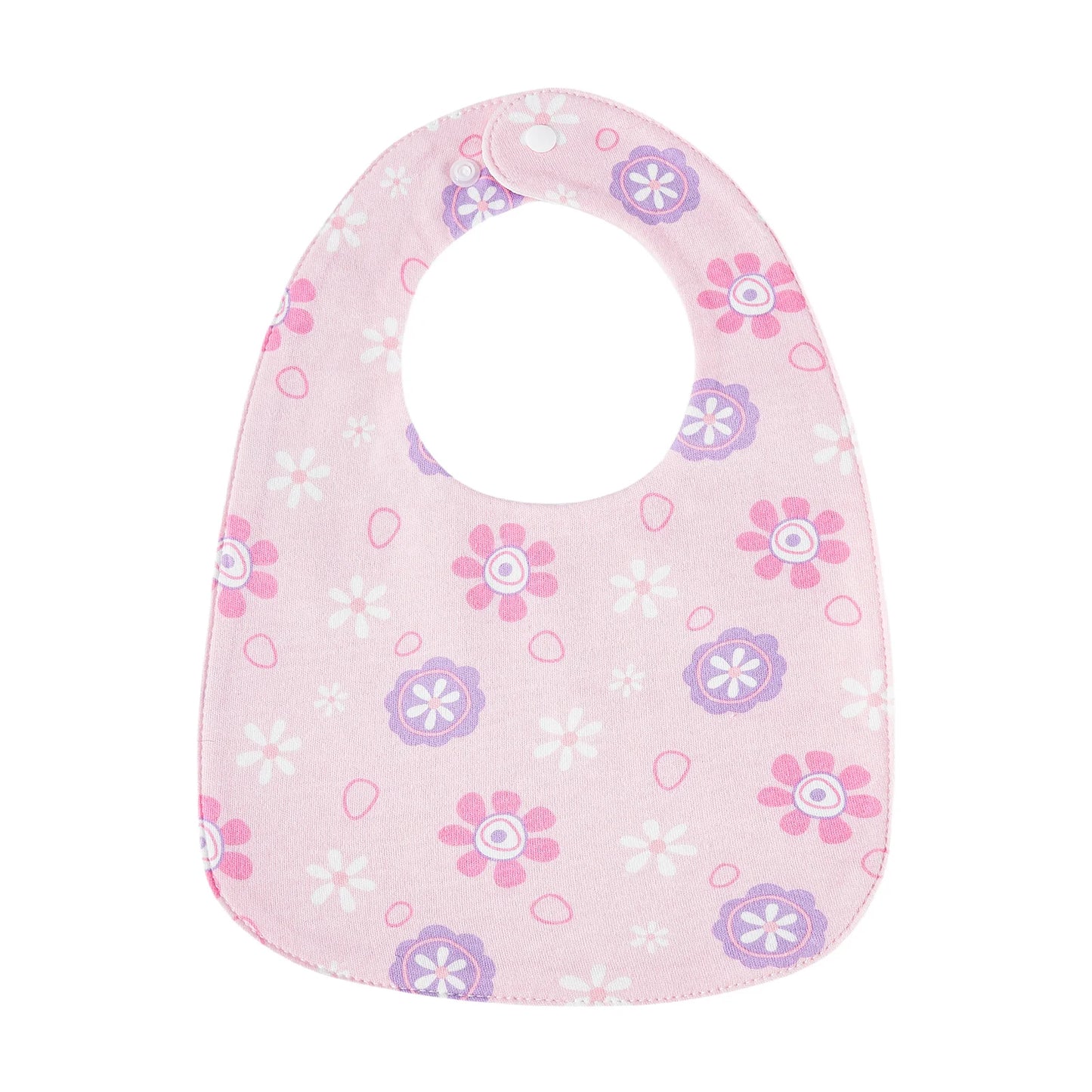 INSULAR Baby Bibs Feeding Scarf Adjustable Snap Saliva Towel Muslin Cotton Burp Cloths Animal Print Ruffled Edge Rainbow A Grade