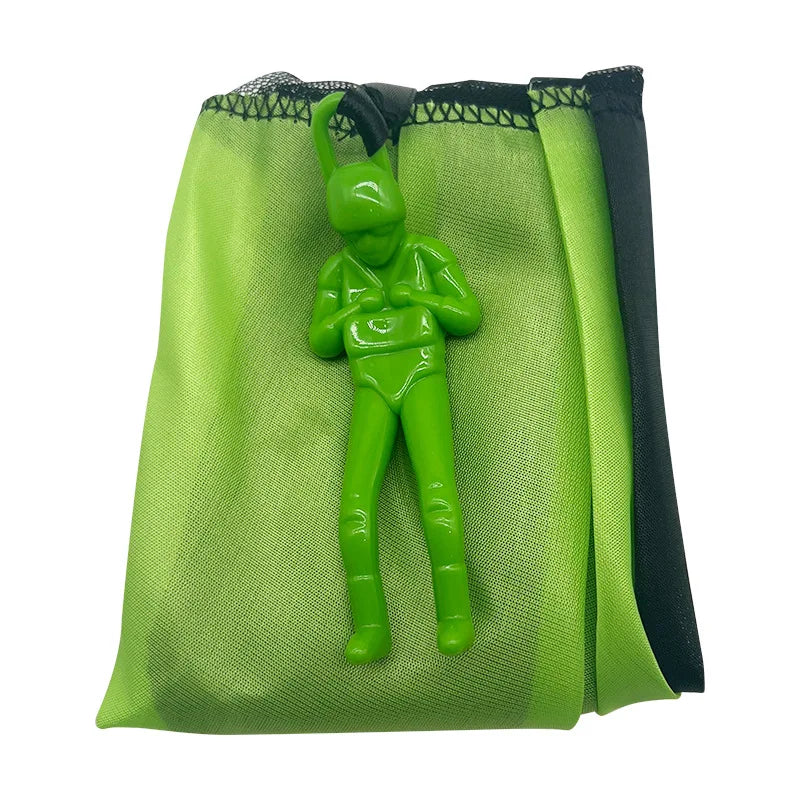 4Pc Hand Throwing Parachute Children Mini Parachute Outdoor Beach Toy Educational Parent Child Entertainment Toys