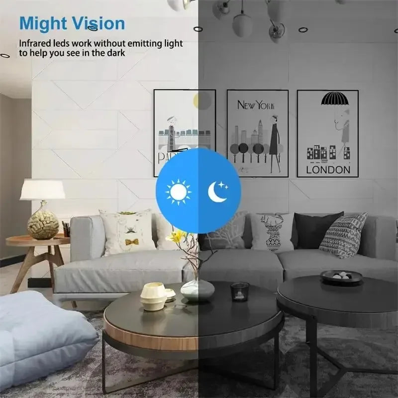 1080P HD Mini Camera WiFi Wireless HD Night Vision Camera Home X5 Remote Camera Kids Pet Safety Monitoring