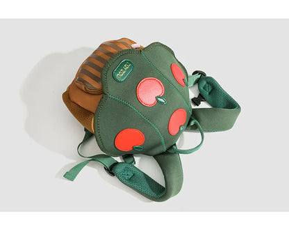 Kid Backpack Cute Mushroom Apple Kindergarten Cartoon Pink Mini Travel Bag Schoolbag Preschool Gift for Toddler Girl Boy 3-6