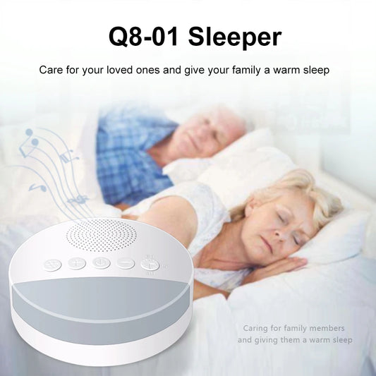 Baby Care Assisted Sleep Save Energy White Noise Machine with Night Light Music