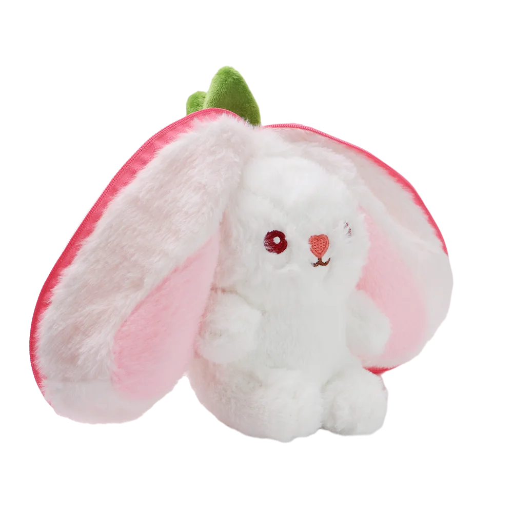 Fruit Transformed Into to Fruit Rabbit Pillow Plush Doll Toy Girl Birthday Present Decoration 7.2inch
