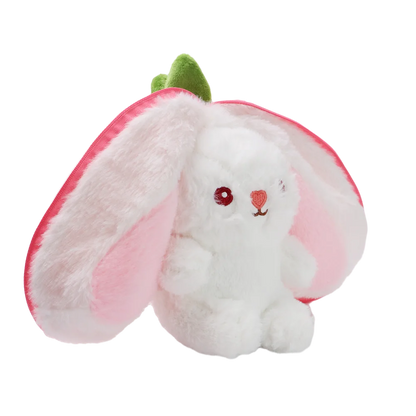 Fruit Transformed Into to Fruit Rabbit Pillow Plush Doll Toy Girl Birthday Present Decoration 7.2inch