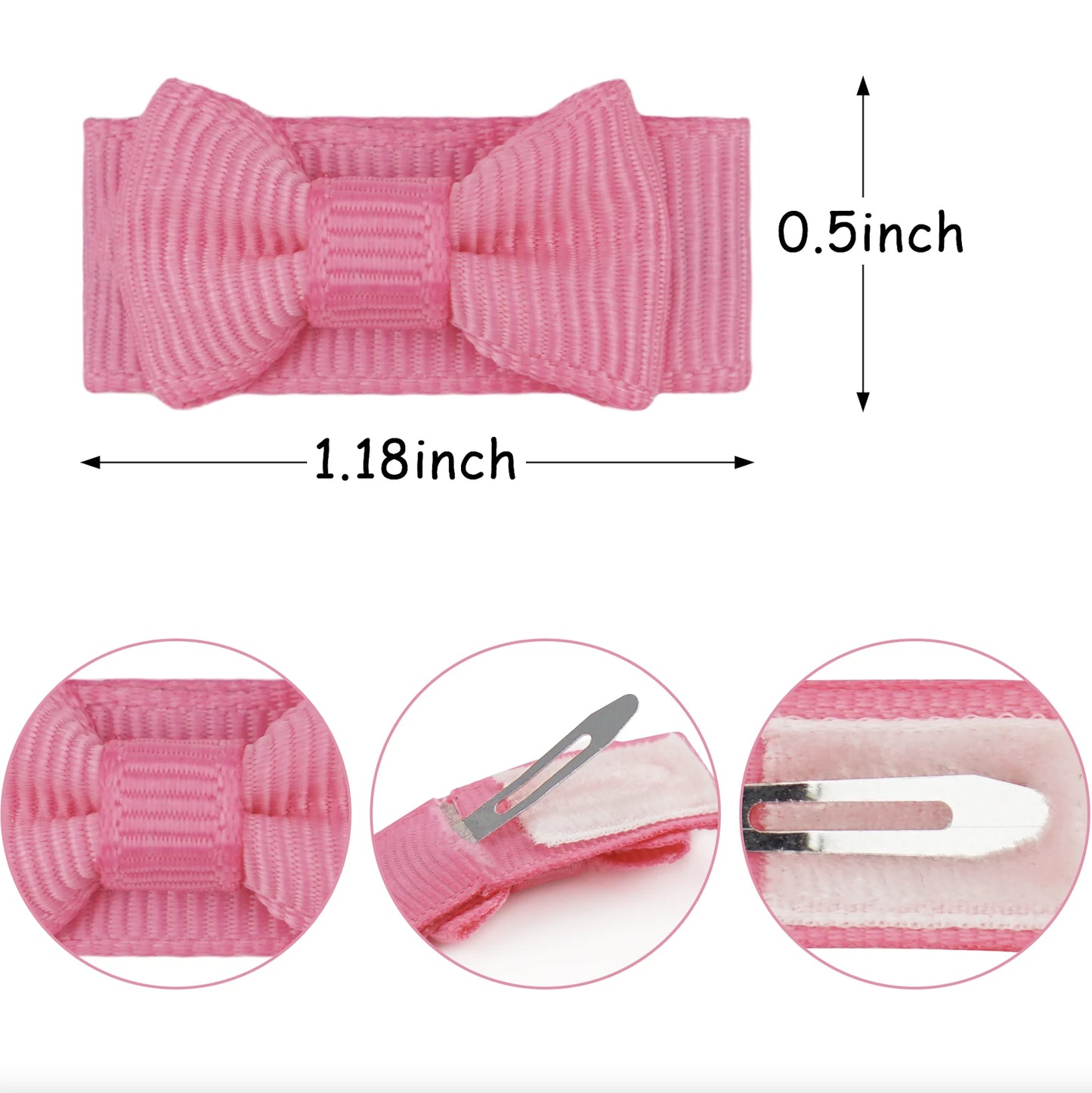 20Pcs/Set Baby Hair Clips DoNot Hurt Hair Headdress Baby Lanugo Hairpin Trumpet Princess Hair Clip