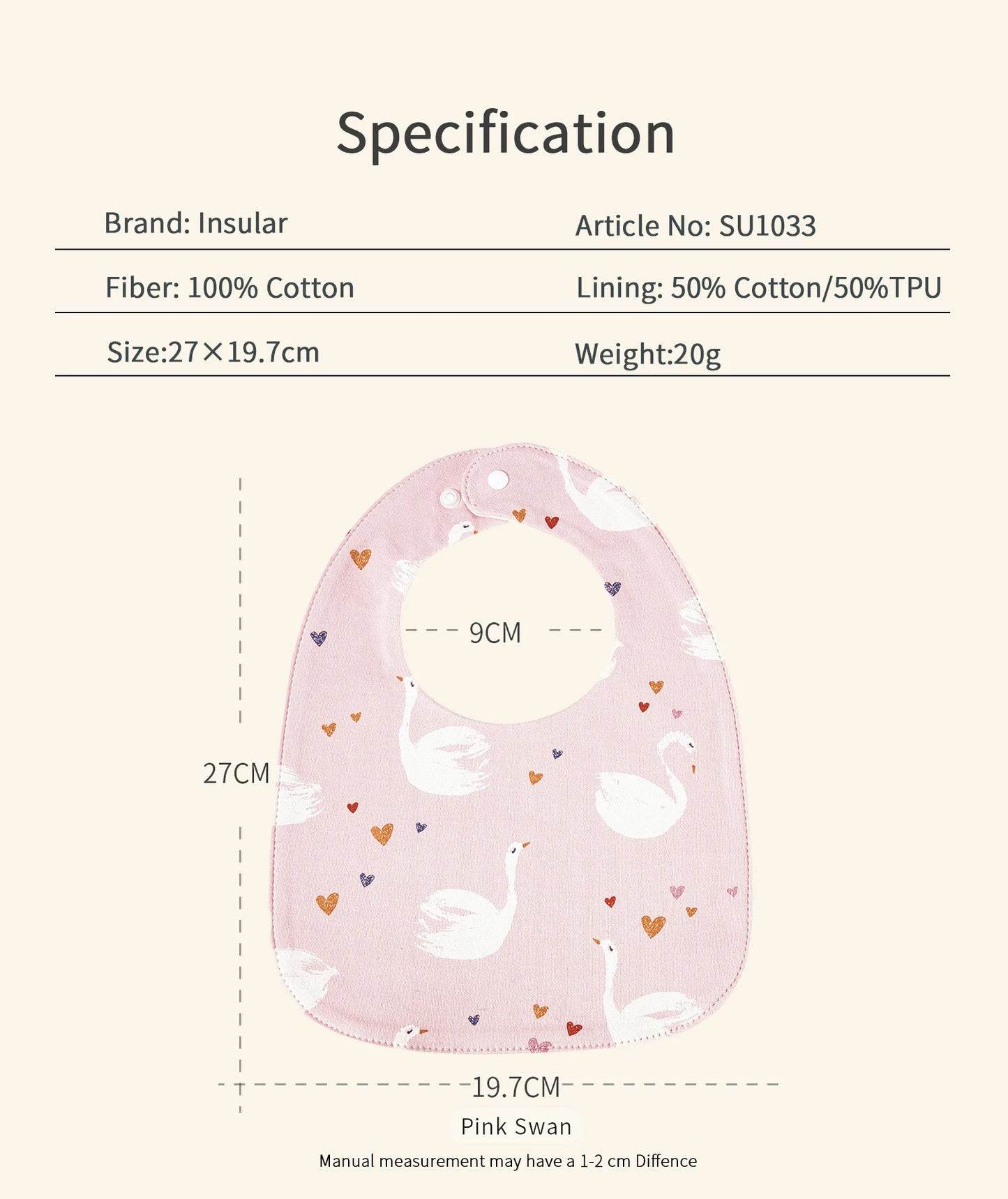 INSULAR Baby Bibs Feeding Scarf Adjustable Snap Saliva Towel Muslin Cotton Burp Cloths Animal Print Ruffled Edge Rainbow A Grade