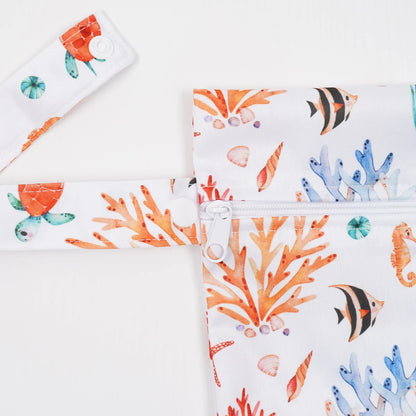 3pcs Different Size Waterproof Wet Bag Wet Dry Bags For Baby Cloth Diapers&Breast Pump Part Organizer For Swimsuit Wet Clothes