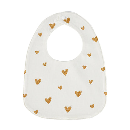 INSULAR Baby Bibs Feeding Scarf Adjustable Snap Saliva Towel Muslin Cotton Burp Cloths Animal Print Ruffled Edge Rainbow A Grade