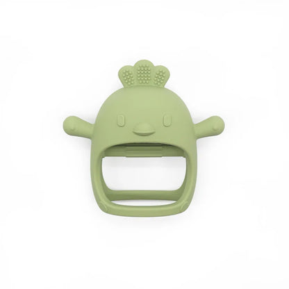 1PC Silicone Baby Teething Toys Hollow Out Baby Items Cartoon Chick Shape Baby Toys Nursing Baby Products Soft Baby Stuff