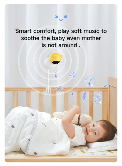 TUYA 5 Inch Video Baby Monitor with Camera PTZ Zoom 3MP Babyphone Cam Security Protection Surveillance Cam Temperature Sensor