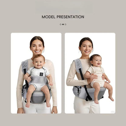 4-48 Mouths Baby Sling Bebes Waist Stool Baby Bag Carrier Wrap Portable Kid Hip Seat with Safety Sling Multifunctional Seat Belt