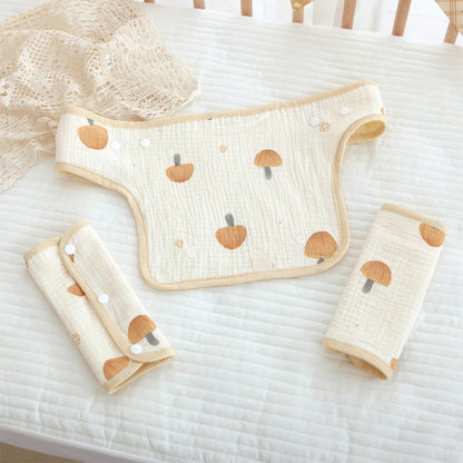 Baby Waist Stool Drool Bib Newborn Infants Teething Soft Cotton Pad Saliva Towel Multi-Function Baby Strap Dinner Dropshipping