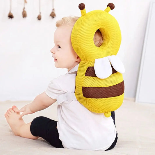 Learn Walk Head Protector Cushion Head Back Protector Baby Protect Pillow Anti Fall Backward Cap Carry Cartoon Kids Safe Bibi