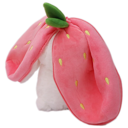 Fruit Transformed Into to Fruit Rabbit Pillow Plush Doll Toy Girl Birthday Present Decoration 7.2inch