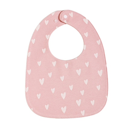 INSULAR Baby Bibs Newborn Cotton Soft Saliva Towel Infant Feeding Cloth Muslin Stuff Printing Pinny Waterproof U-shaped 3 Layers