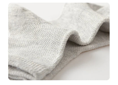5 Pairs/Lot Children Cotton Socks Boy Girl Baby Fashion Solid Wild Soft Breathable For 1-12 Years Summer Kids Casual Mesh Socks