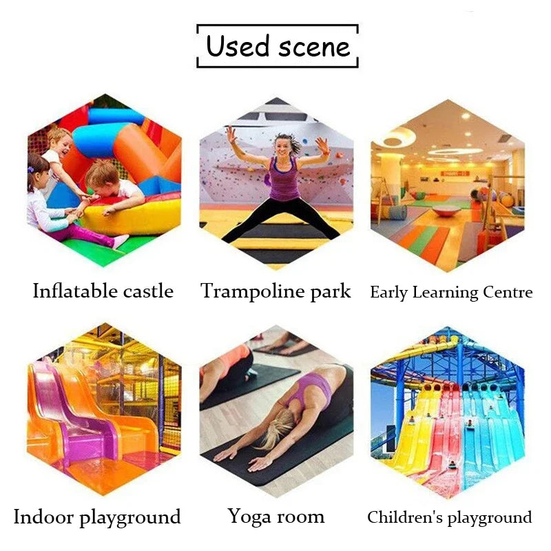 Kids Adults Anti-Slip Sock Trampoline Sock Cotton Breathable Short Socks Elasticity Boy Girl  Outside Family Sports Yoga Socks