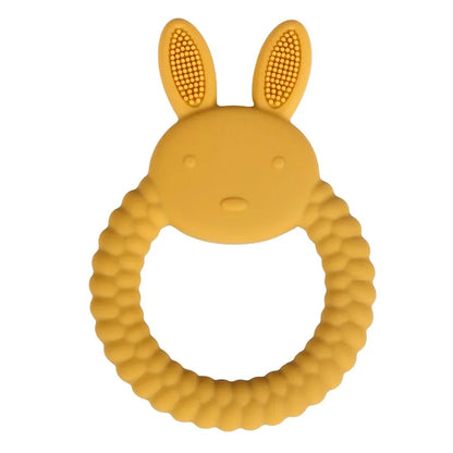 Baby Teether Gloves Kids Cartoon Bear Teething Silicone Dental Care Gums Anti-eating Hand Molar Stick BPA Free Baby Accessorie