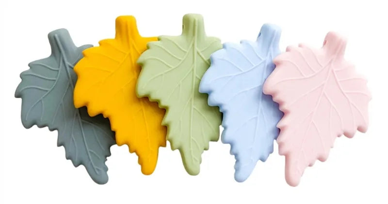 Baby Silicone Teether Kids Chew Necklace Sensory Chewy Pendant Teething Toys for Autism ADHD Special Needs