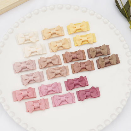 20Pcs/Set Baby Hair Clips DoNot Hurt Hair Headdress Baby Lanugo Hairpin Trumpet Princess Hair Clip
