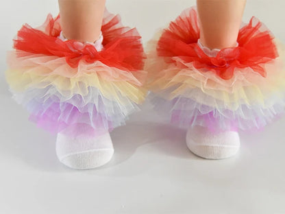 Girls Ruffle Socks Large Ruffled Edge Lace Trimmed Cotton Socks Small/Large Child