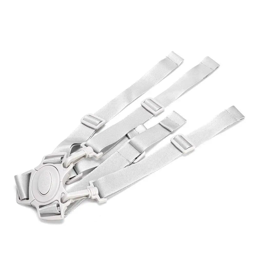 Child Dining Chair Belt Cross-shaped Design Baby 5 Point Harness High Chair Safe Belt Seat Belts For Strollers Car Seats