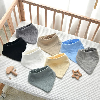 Baby's Saliva Towel, Handkerchief, Feeding Bib Set, Gift Suitable for All Seasons