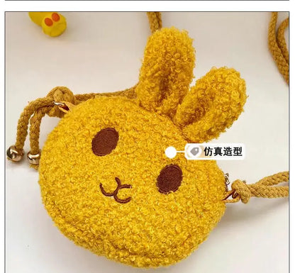 New Cute Little Rabbit Baby Girls Handbags Fashion School Bags for Girls Kids Small Shoulder Lunch Bags Child Girl Backpacks