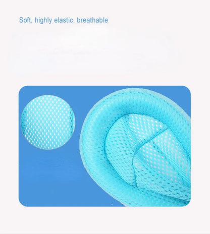 Baby Bath Mat Newborn T-Net Adjustable Newborn Bathtub Net Bath Protector Bath Accessories Baby Products Foldable Mat and Shower
