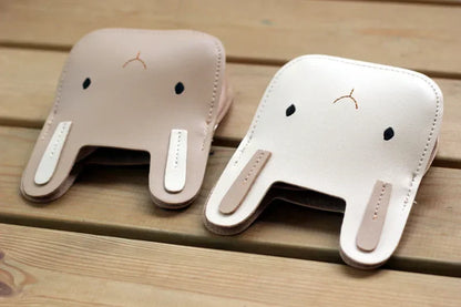 New Cartoon Animal Kids Mini Bags PU Leather Shoulder Bag Cute Bunny Bag for Children Soft Bunny Kids Toddler Girls Boy Purse