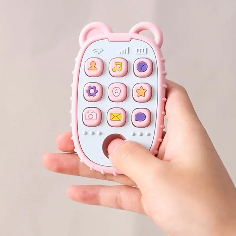 Baby Teether Gloves Kids Cartoon Bear Teething Silicone Dental Care Gums Anti-eating Hand Molar Stick BPA Free Baby Accessorie